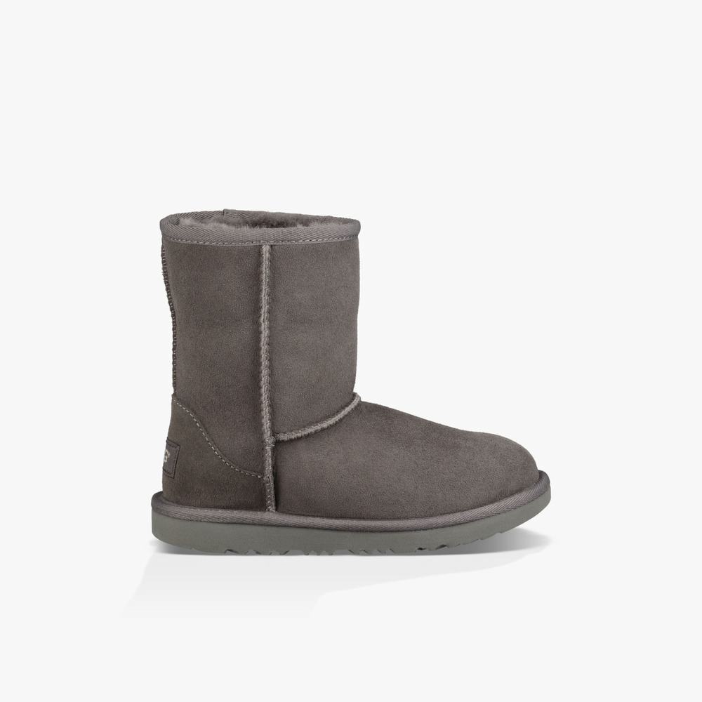 Bottes UGG Classic II Fille Grise Soldes 512YRFOG